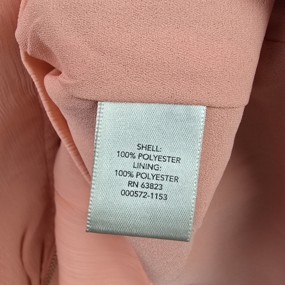 CJ BANKS Chic Ruffled Zip Cardigan Jacket Pink Womens Plus Sz 3X Dressy feminine - Picture 6 of 13